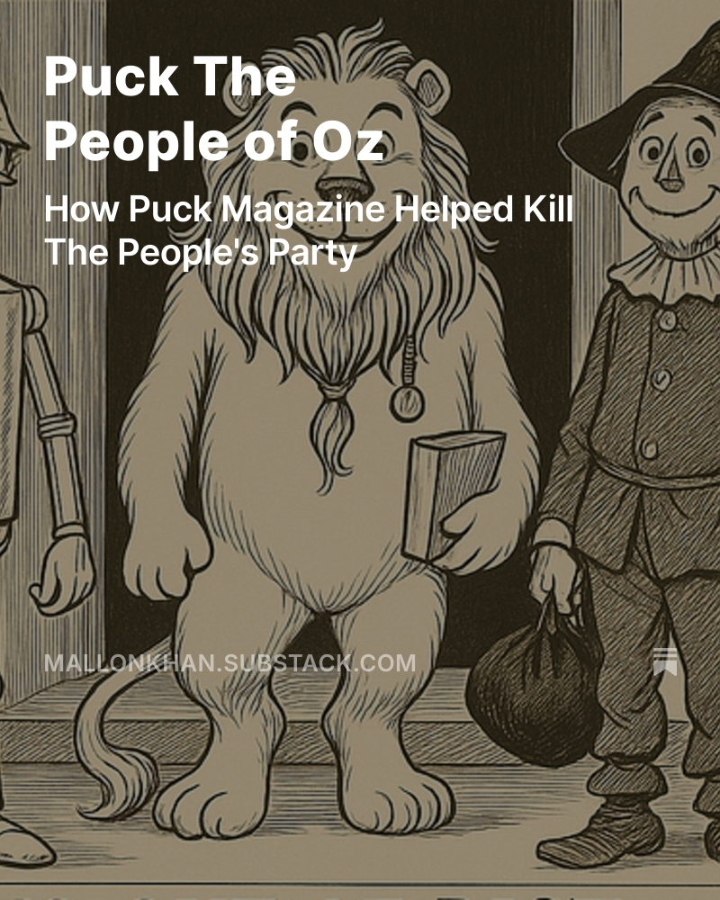 Puck the People of Oz essay artwork